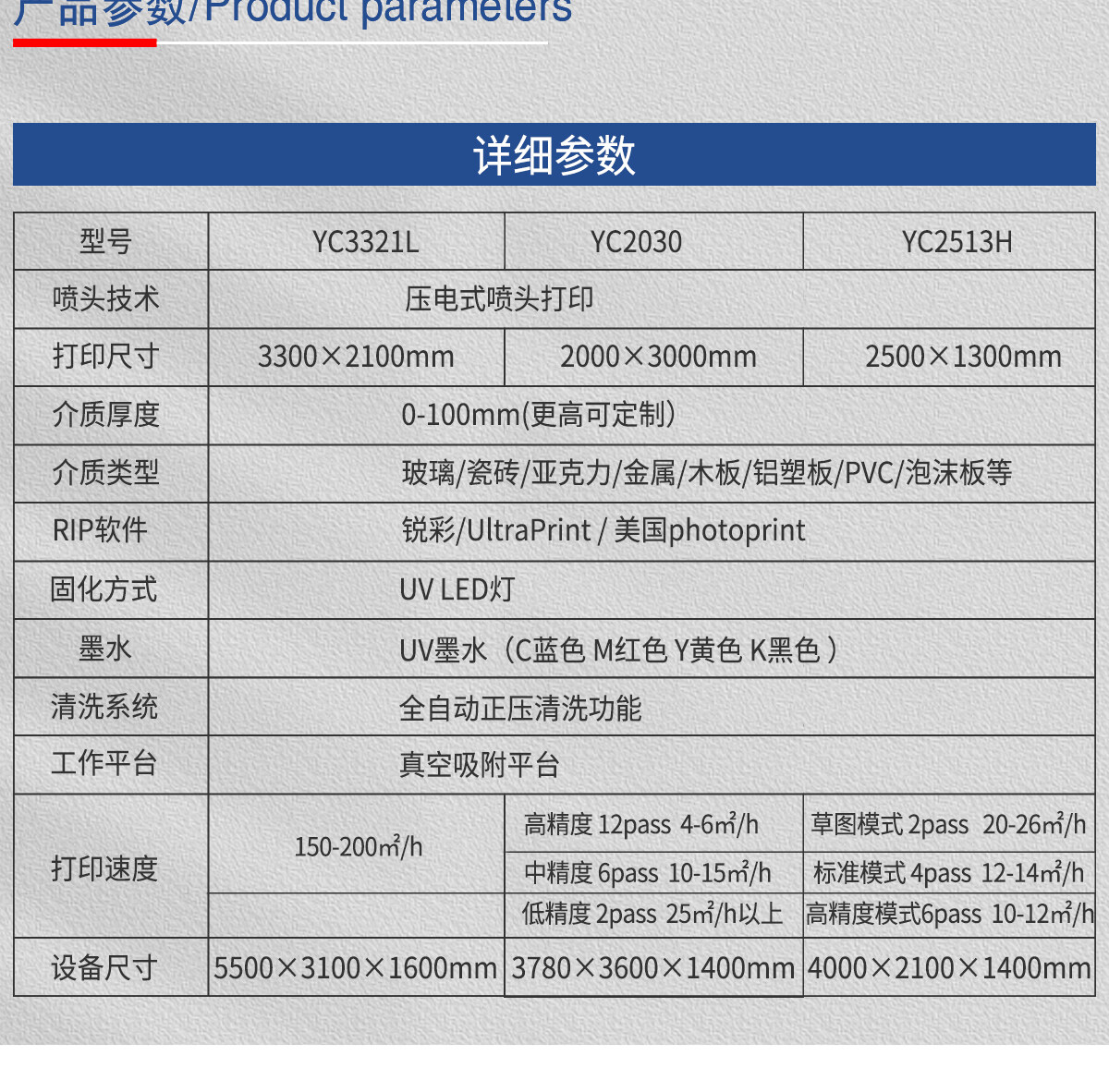 工业级平板打印机